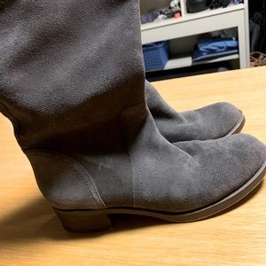 Lucky Brand Genuine Suede Knee High Boots